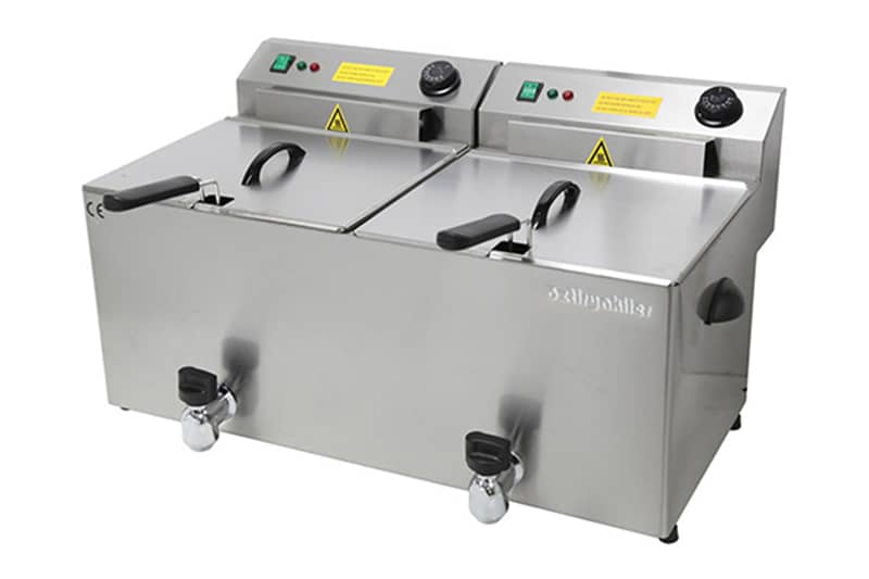 Gn 2/3 Double Fryer