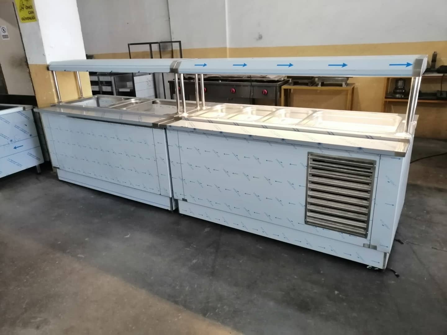 Sıcak-Soğuk Servis Tezgahı ST-HC220