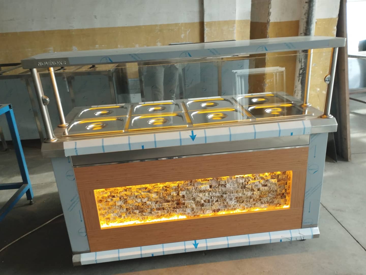 Camlı Sıcak Servis Hattı SV-H180