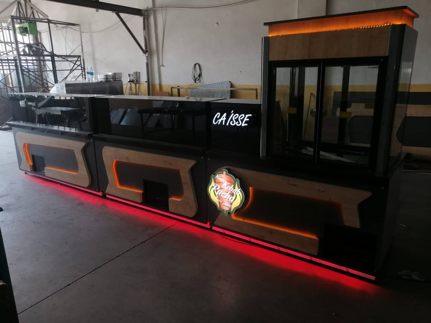 Kebap Salonu Kasa ve Servis Tezgahı ST-KB160